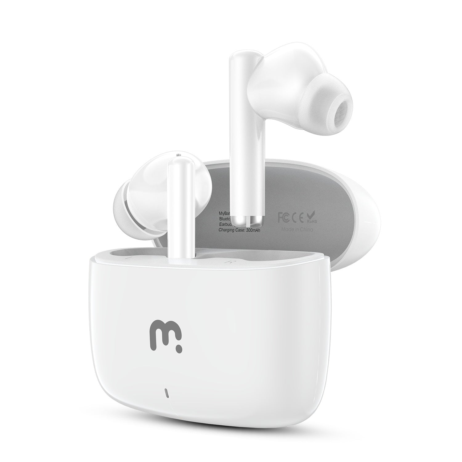 MyBat Pro Serene True Wireless Earbuds -  White - RFHSBTST052-2.jpg
