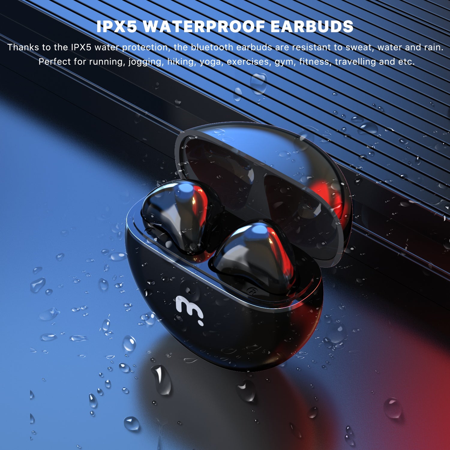MyBat Pro Orbit True Wireless Earbuds with Charging Case - Black - RFHSBTST091-5.jpg