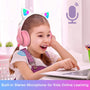 MyBat Pro Katchy Kitty Children’s Wireless Headset - Pink - RFHSBTST111-3.jpg