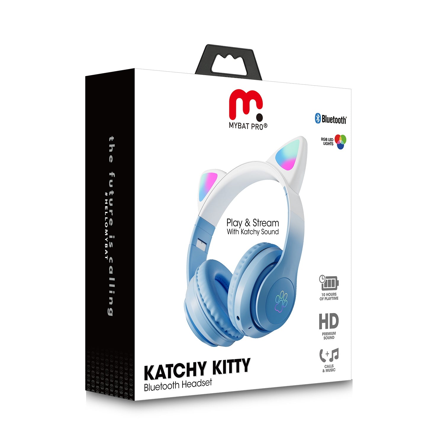 MyBat Pro Katchy Kitty Children’s Wireless Headset - Blue