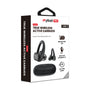 MyBat Pro Glide True Wireless Earhooks Earbuds with Charging Case - Black