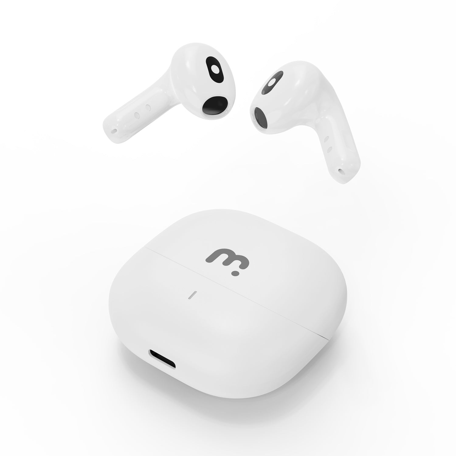 MyBat Pro ChatterBuds + AI Translator Wireless Earbuds - White - RFHSBTST301-3.jpg