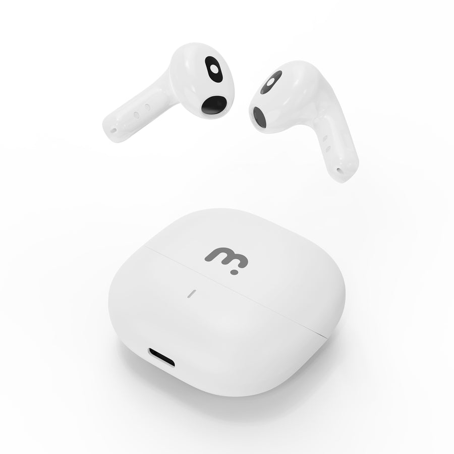 MyBat Pro ChatterBuds + AI Translator Wireless Earbuds - White - RFHSBTST301-3.jpg