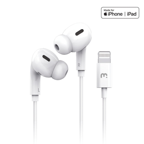 MyBat Pro Mfi Lightning Earphones includes Volume Control - White - RFHSHFST001-2.jpg