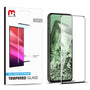 MyBat Pro Full Curve Coverage Tempered Glass Screen Protector for Google Pixel 8 - Black