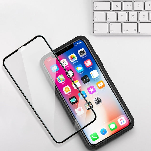 MyBat Pro Full Coverage Tempered Glass Screen Protector for Apple iPhone 11 Pro / iPhone XS / X - Clear - RIP11PSC85A-5.jpg