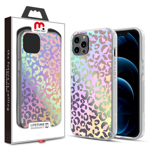 MyBat Pro Mood Series Case for Apple iPhone 12 Pro (6.1) / iPhone 12 (6.1) - Holographic Leopard - RIP12PCSFSSM361-1.jpg