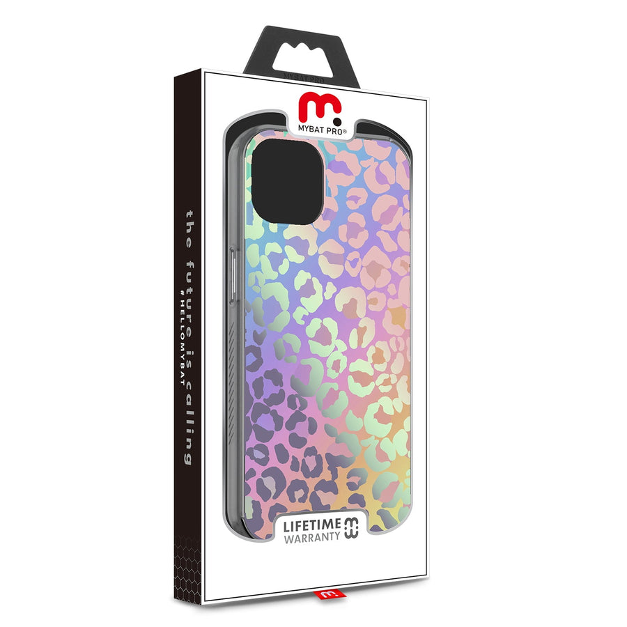 MyBat Pro Mood Series Case for Apple iPhone 12 Pro (6.1) / iPhone 12 (6.1) - Holographic Leopard