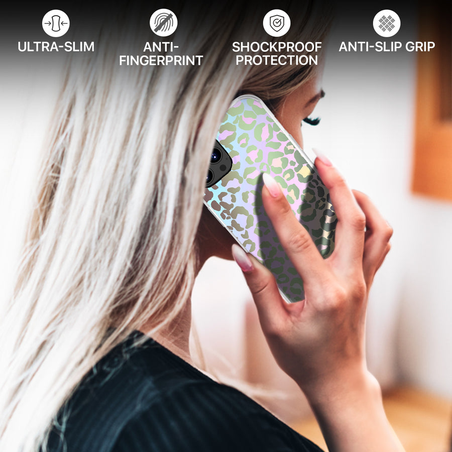 MyBat Pro Mood Series Case for Apple iPhone 12 Pro (6.1) / iPhone 12 (6.1) - Holographic Leopard - RIP12PCSFSSM361-8.jpg