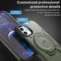 MyBat Pro Stealth Series Case for Apple iPhone 12 Pro (6.1) / 12 (6.1) - Army Green / Black - RIP12PCSSTSMS204-4.jpg