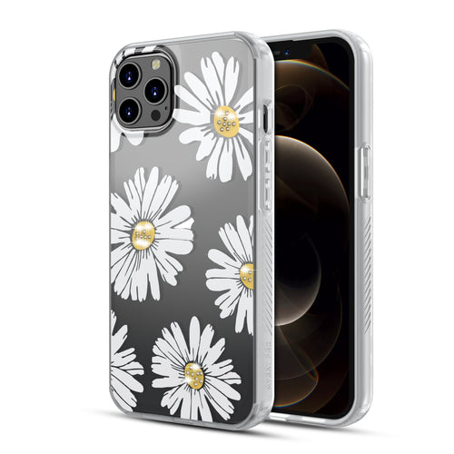MyBat Pro Mood Diamond Series Case for Apple iPhone 12 Pro Max (6.7) - Happy Daisies - RIP12PMCSFSSD150-2.jpg