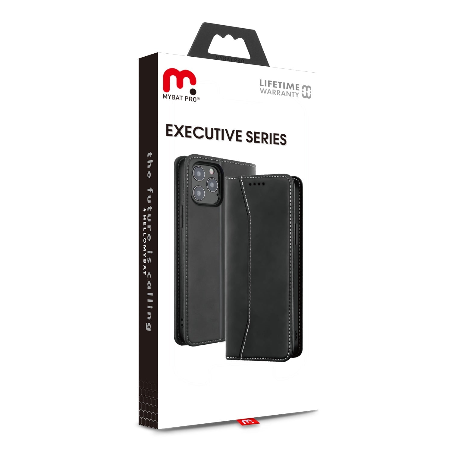 MyBat Pro Executive Series Case for Apple iPhone 12 Pro (6.1) / iPhone 12 (6.1) - Black