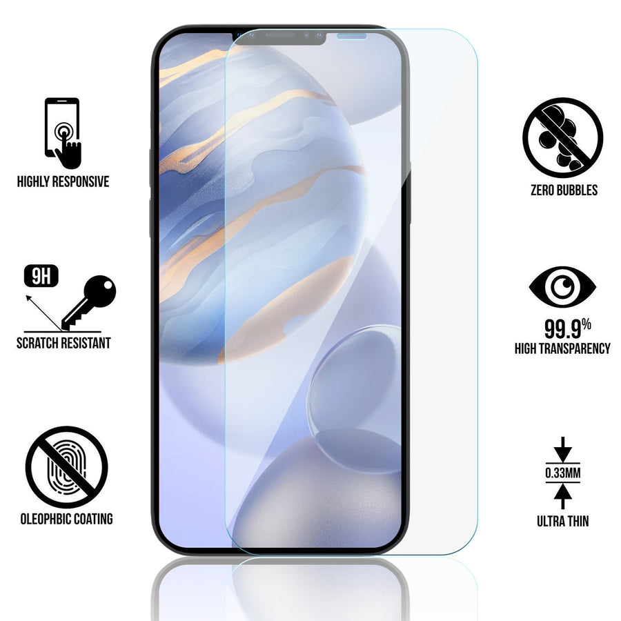 MyBat Pro  Tempered Glass Screen Protector for Apple iPhone 12 Pro (6.1) / iPhone 12 (6.1) - Clear - RIP12PSC81-3.jpg