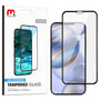 MyBat Pro Full Coverage Tempered Glass Screen Protector for Apple iPhone 12 Pro (6.1) / iPhone 12 (6.1) - Clear