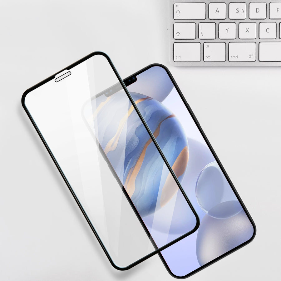 MyBat Pro Full Coverage Tempered Glass Screen Protector for Apple iPhone 12 Pro (6.1) / iPhone 12 (6.1) - Clear - RIP12PSC85A-5.jpg