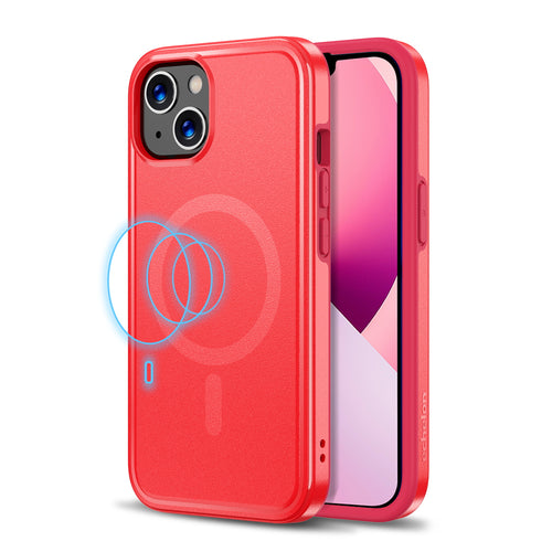 echelon Fuse Series w/ MagSafe Case for Apple iPhone 17e / 16e / 14 / 13 - Red - RIP13CSD5MS105-2.jpg