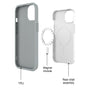 echelon Pro Fuse Series w/ MagSafe Case for Apple iPhone 17e / 16e / 14 / 13 - White - RIP13CSD5MS108-7.jpg