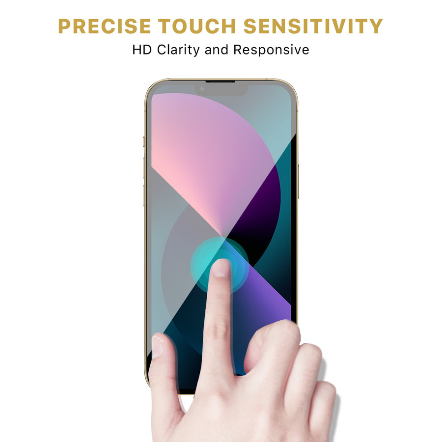 MyBat Pro Full Coverage Tempered Glass Screen Protector for Apple iP[hone 13 mini (5.4) - Clear - RIP13MSC85A-6.jpg
