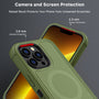 MyBat Pro Maverick Series MagSafe Case w/ Holster and Tempered Glass for Apple iPhone 13 Pro - Army Green - RIP13PCS3NXMS004-6.jpg