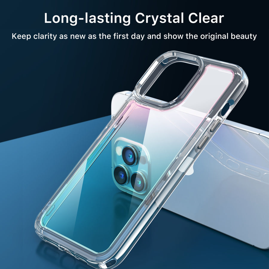 MyBat Pro Radiant Series ombre gradient Gummy Case for Apple iPhone 13 Pro (6.1) - Pink to Sky Blue Gradient - RIP13PCSAMAT102-3.jpg