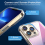 MyBat Pro Radiant Series ombre gradient Gummy Case for Apple iPhone 13 Pro (6.1) - Rose to Dark Blue Gradient - RIP13PCSAMAT103-6.jpg