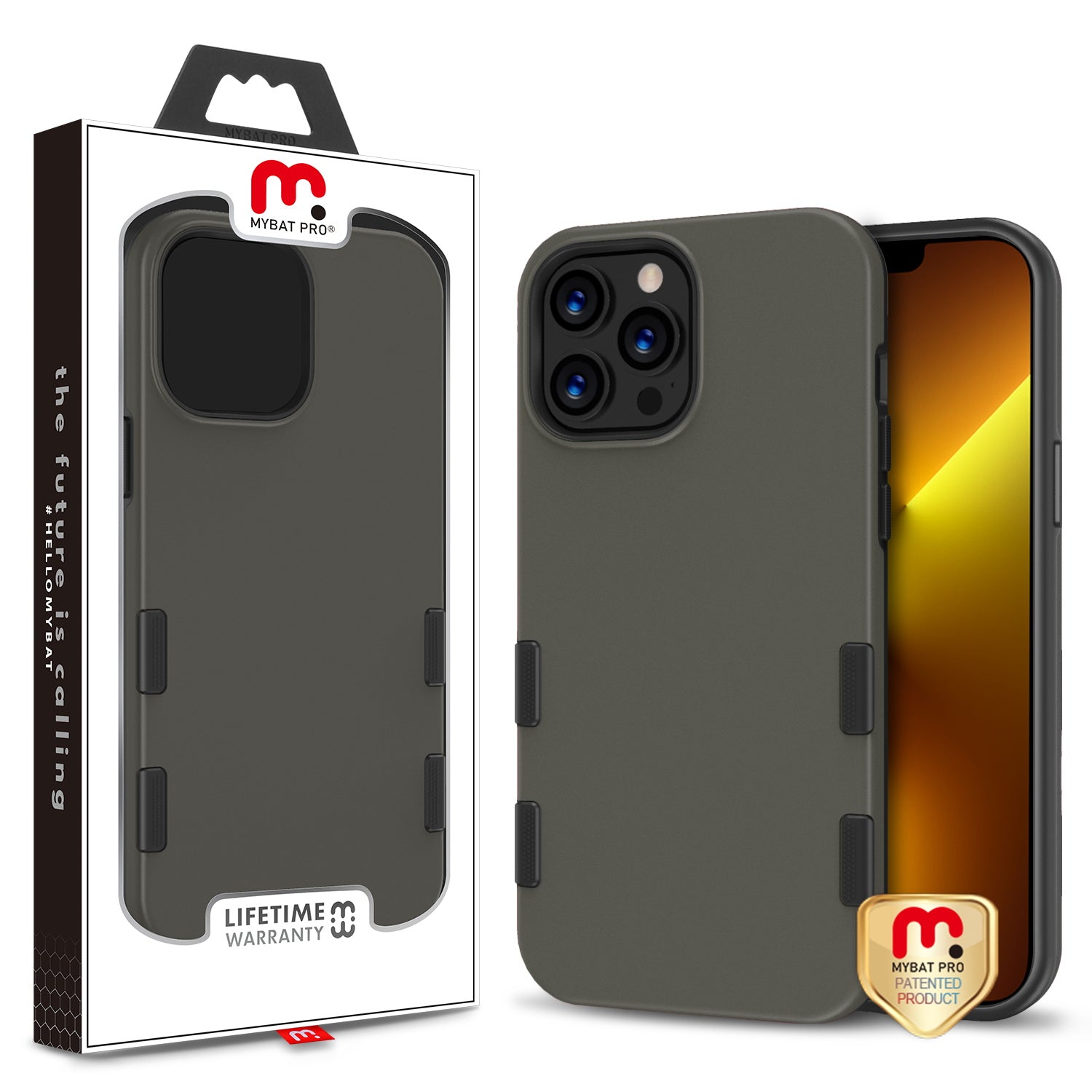 MyBat Pro Tuff Subs Series Case for Apple iPhone 13 Pro (6.1) - Gray