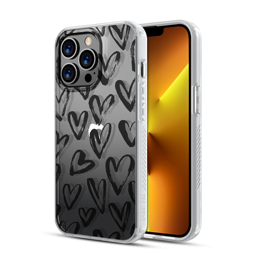MyBat Pro Mood Series Case for Apple iPhone 13 Pro (6.1) - Black Hearts - RIP13PCSFSSM363-2.jpg