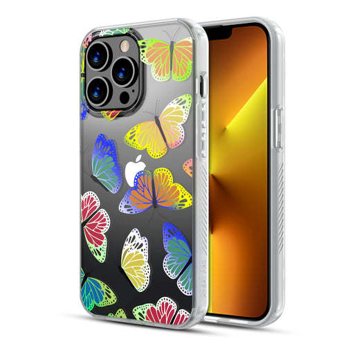 MyBat Pro Mood Series Case for Apple iPhone 13 Pro (6.1) - Neon Butterfies - RIP13PCSFSSM368-2.jpg