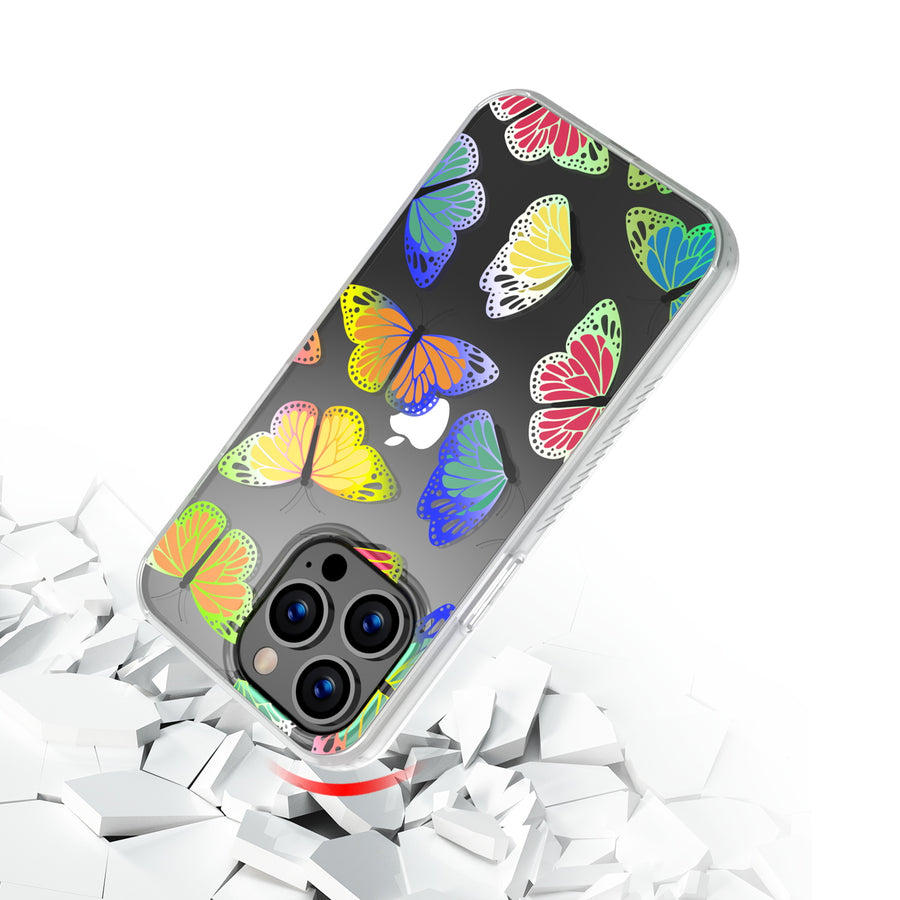 MyBat Pro Mood Series Case for Apple iPhone 13 Pro (6.1) - Neon Butterfies - RIP13PCSFSSM368-9.jpg