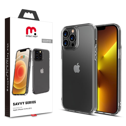 MyBat Pro Savvy Series Case for Apple iPhone 13 Pro (6.1) - Clear - RIP13PCSLEGT001-1.jpg