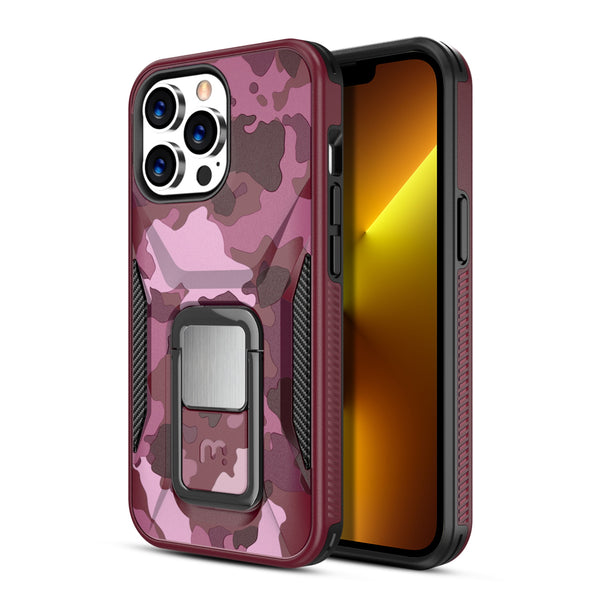 MyBat Pro Stealth Series Case for Apple iPhone 13 Pro (6.1) - Plum Camo - RIP13PCSSTSM003-2.jpg