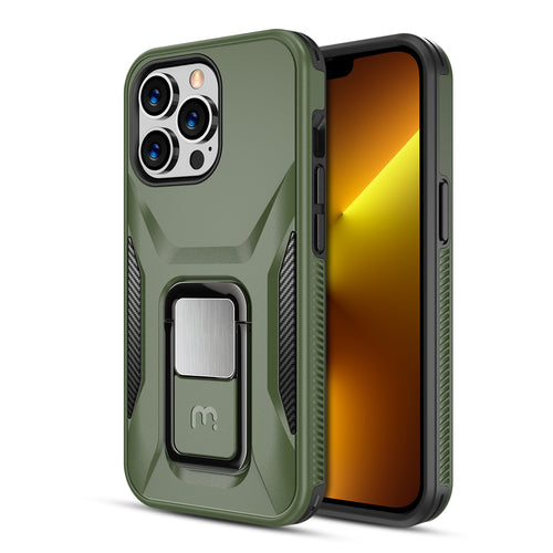 MyBat Pro Stealth Series Case for Apple iPhone 13 Pro (6.1) - Army Green - RIP13PCSSTSS004-2.jpg