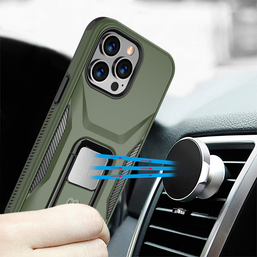 MyBat Pro Stealth Series Case for Apple iPhone 13 Pro (6.1) - Army Green - RIP13PCSSTSS004-9.jpg