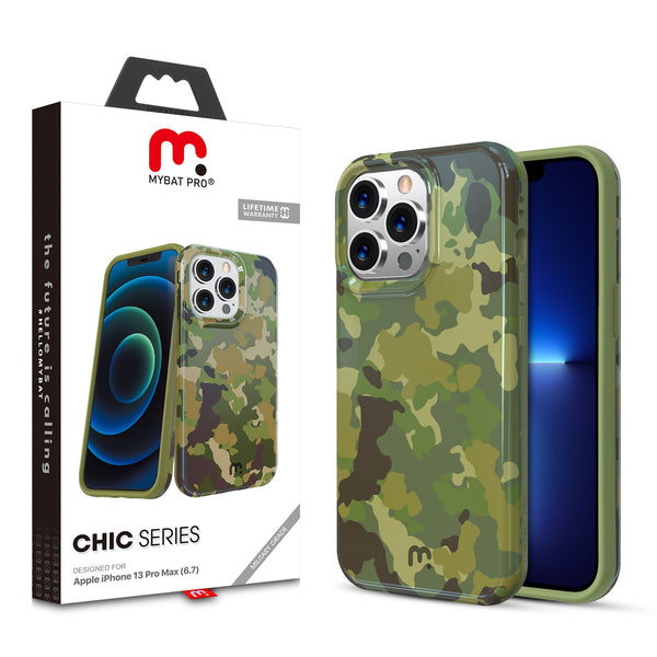 MyBat Pro Chic Series Case for Apple iPhone 13 Pro Max (6.7) - Green Camo - RIP13PMCSFSSM418.JPG