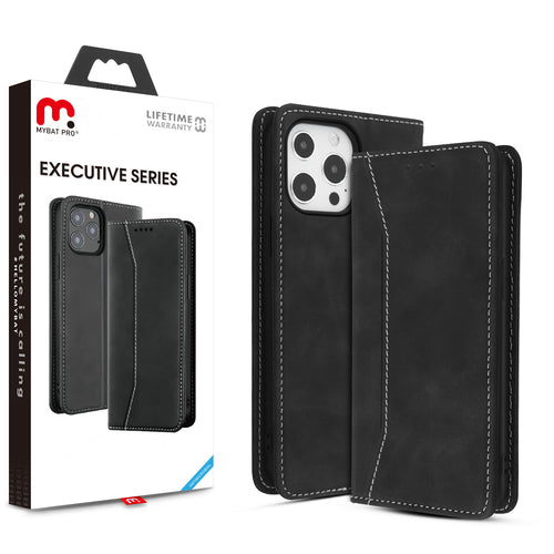 MyBat Pro Executive Series Case for Apple iPhone 13 Pro (6.1) - Black - RIP13PPCMJP001-1.jpg