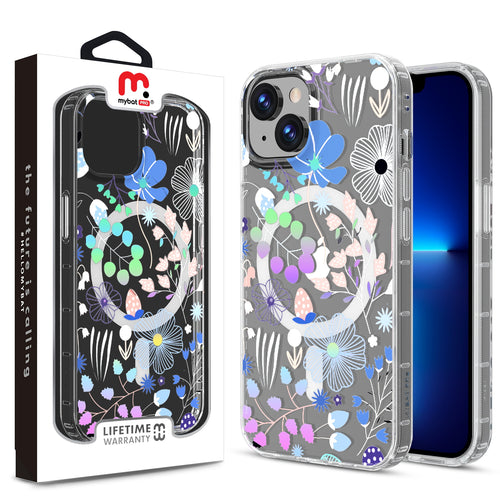 MyBat Pro Mood Series MagSafe Case for Apple iPhone 17e / 16e / 14 / 13 - Wildflowers - RIP14CSFSSM516-1.jpg