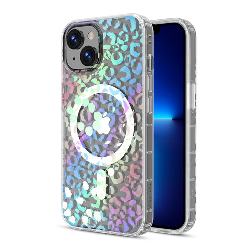 MyBat Pro Mood Series MagSafe Case for Apple iPhone 17e / 16e / 14 / 13 - Holographic Leopard - RIP14CSFSSM519-2.jpg