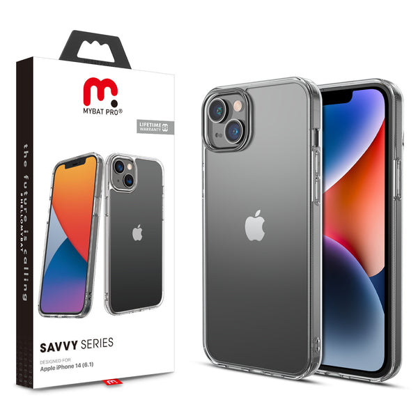 MyBat Pro Savvy Series Case for Apple iPhone 17e / 16e / 14 / 13 - Crystal Clear - RIP14CSLEGT001-1.jpg