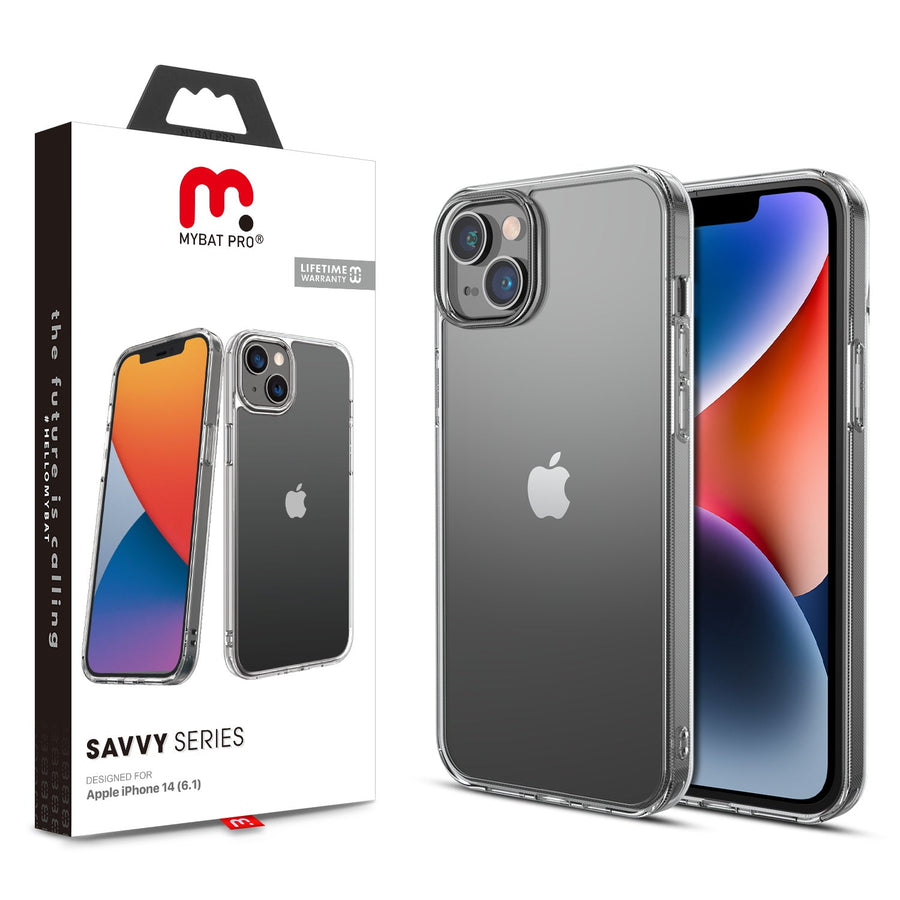 MyBat Pro Savvy Series Case for Apple iPhone 17e / 16e / 14 / 13 - Crystal Clear