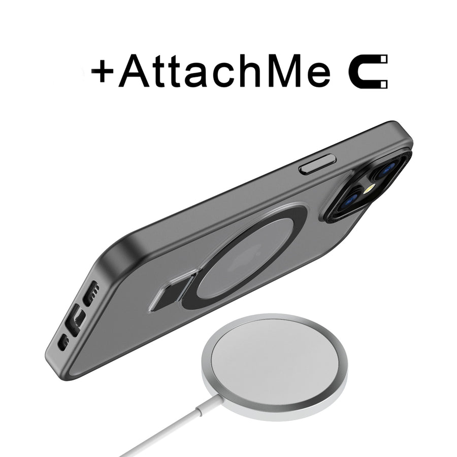 MyBat Pro Shade Series Case w/ MagSafe Ring Stand for Apple iPhone 17e / 16e / 14 / 13 - Black - RIP14CSSSMS001-7.jpg