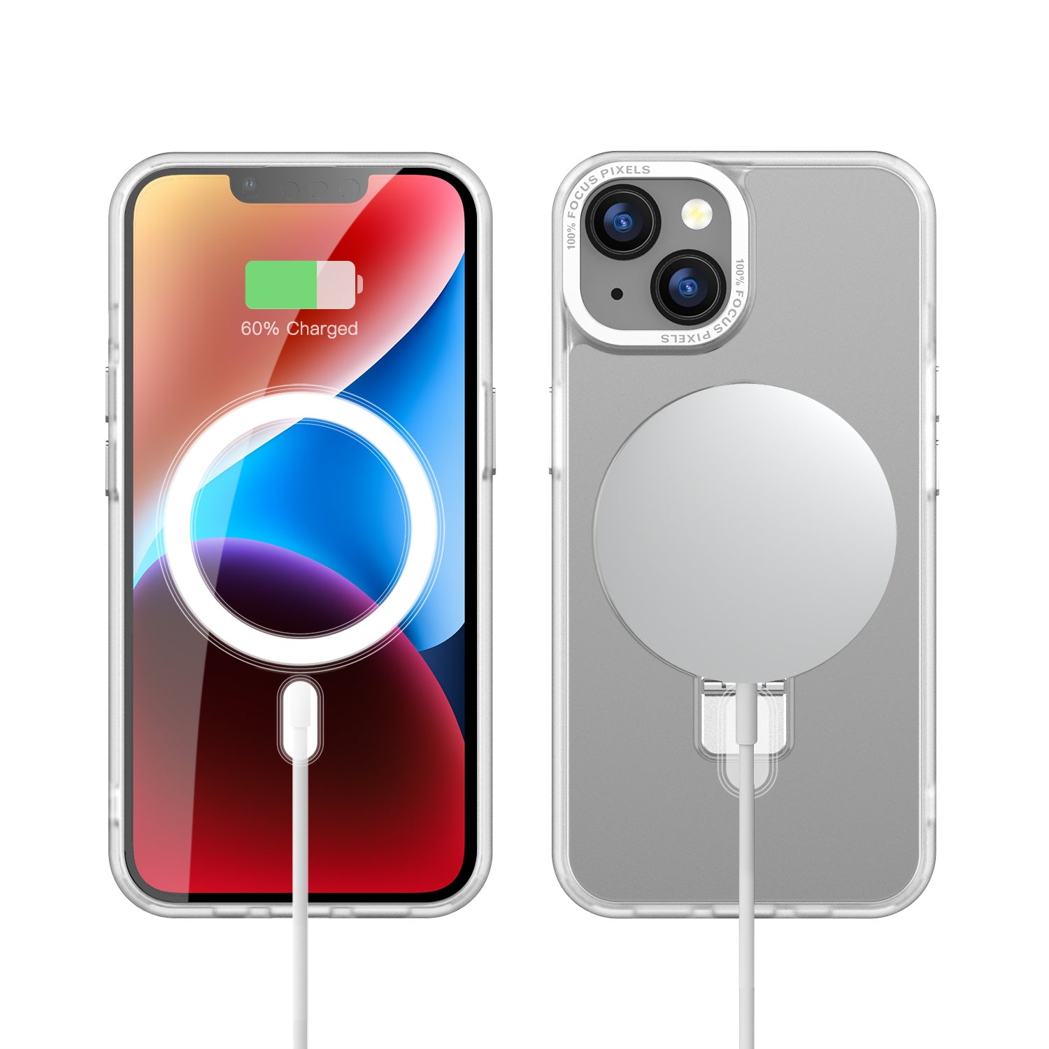 MyBat Pro Shade Series Case w/ MagSafe Ring Stand for Apple iPhone 17e / 16e / 14 / 13 - White - RIP14CSSSMS002-3.jpg