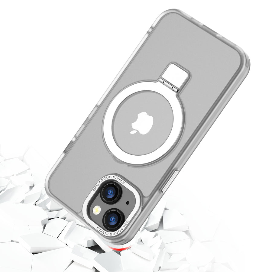 MyBat Pro Shade Series Case w/ MagSafe Ring Stand for Apple iPhone 17e / 16e / 14 / 13 - White - RIP14CSSSMS002-6.jpg