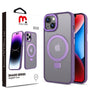 MyBat Pro Shade Series Case w/ MagSafe Ring Stand for Apple iPhone 17e / 16e / 14 / 13 - Purple