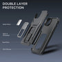 MyBat Pro Antimicrobial Stealth Series (with Stand) for Apple iPhone 17e / 16e / 14 / 13 - Black / Black - RIP14CSSTSS001-3.jpg