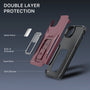MyBat Pro Antimicrobial Stealth Series (with Stand) for Apple iPhone 17e / 16e / 14 / 13 - Plum / Black - RIP14CSSTSS003-3.jpg