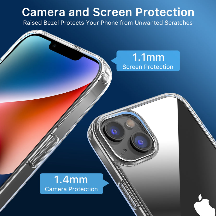 MyBat Pro Gummy Clear Case for Apple iPhone 14 Plus - Transparent - RIP14MCSAMAT001-6.jpg