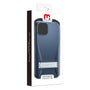 MyBat Pro Beyonder Series Case with Tempered Glass with Kickstand for Apple iPhone 14 Plus - Dark Blue