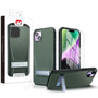 MyBat Pro Beyonder Series Case with Tempered Glass with Kickstand for Apple iPhone 14 Plus - Blackish Green