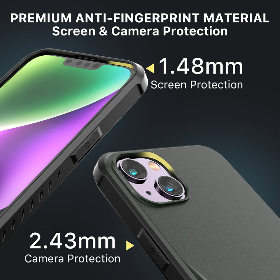 MyBat Pro Beyonder Series Case with Tempered Glass with Kickstand for Apple iPhone 14 Plus - Blackish Green - RIP14MCSAMBS004-5.jpg