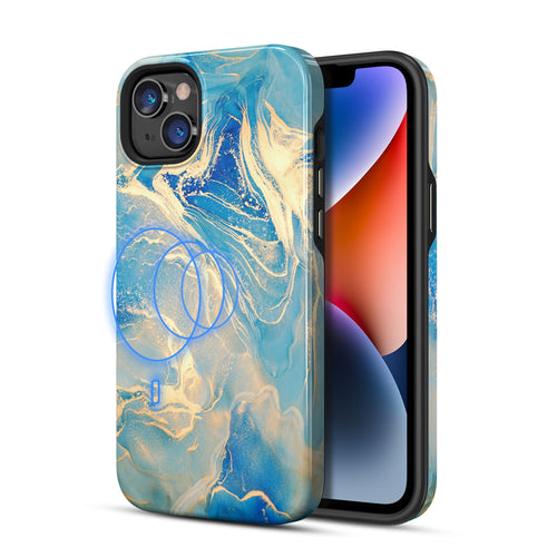 MyBat Pro Fuse Series MagSafe Case for Apple iPhone 14 Plus - Ocean Marble - RIP14MCSD5MM010-2.jpg